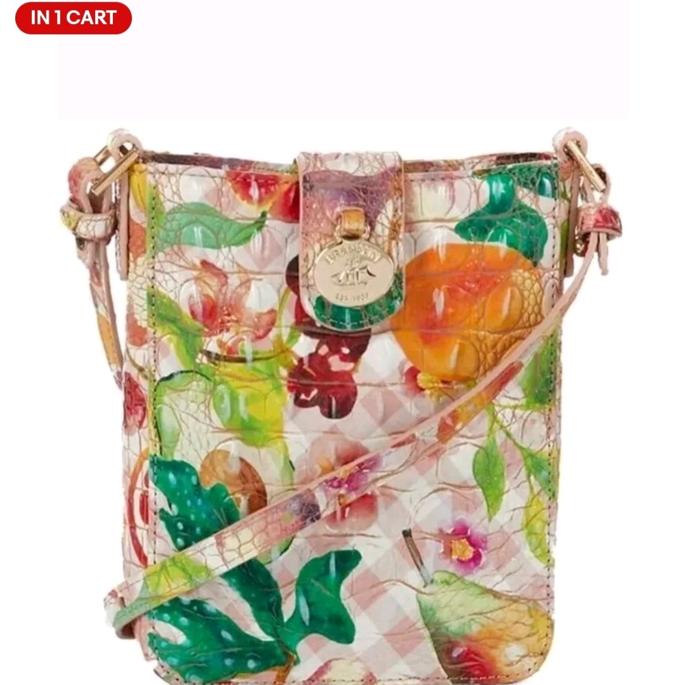 NWOT Brahmin Women's Fruit Salad Multicolor Bag